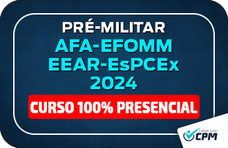 Curso AFA-EFOMM-EEAR-EsPCEx 2024 Turma 100% PRESENCIAL