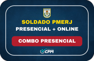 COMBO PRESENCIAL SOLDADO PMERJ 2025