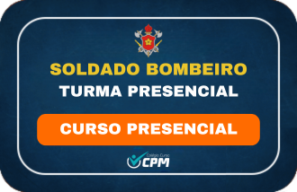 SOLDADO BOMBEIRO PRESENCIAL NOITE 2025